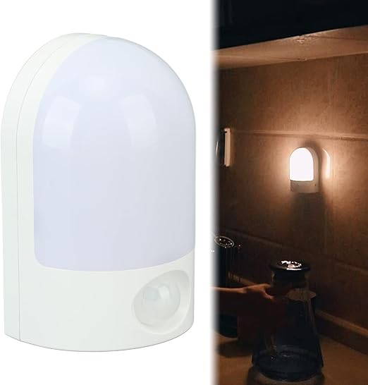 Plastic Motion Sensor Night Light  USB Rechargeable